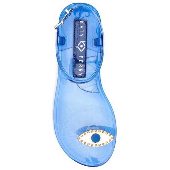 katy perry evil eye jelly sandals